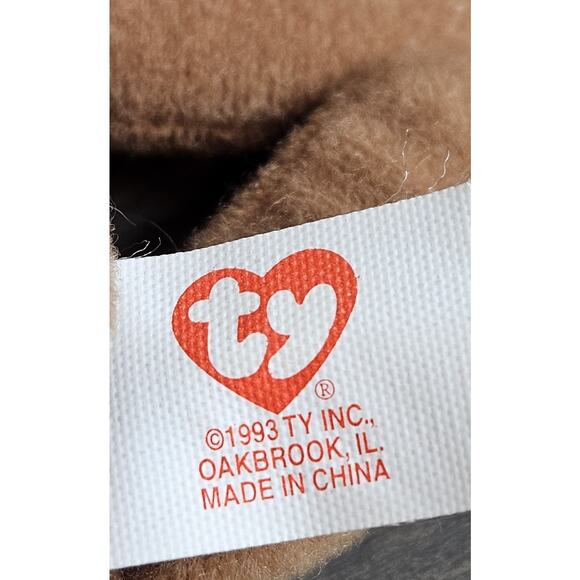 TY Teenie Beanie Baby Britannia The Bear McDonald’s 1993 Rare! - Picture 5 of 5